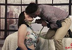 Dimple Kapadia sings a sexy song in a filmy fantasy fucking video