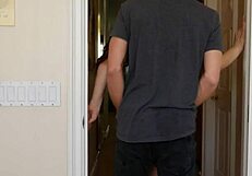 I bent over for Kimber Woods in this fauxcest fantasy, riding with big tits and ass.