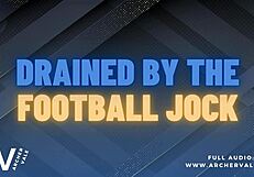 Football jock tricked into puppy play humiliation in public garage