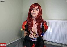 reina de corazones gets excited with your dick and wants your head