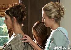 the hawt ga massage turns into a wild fucking session