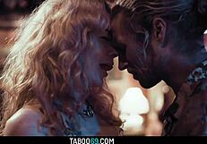 blonde woman siouxsie q meets a stranger for an encounter in reality setting