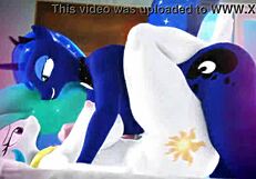 Ponypmv spectacle featuring anime hentai elements