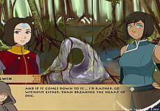 four elements trainer book 4 love part 63 - zhu li gets some love