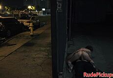 I-I accidentally bound this spex teen 18+ in public and dominated her rough cowgirl pickup