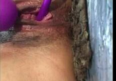 Ebony Olivia Offers Juicy Tits for Hard Fucking