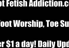 Stroke for My Big Sexy Size 11 Feet?