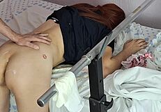 Teen 18+ squirts during medical exam and gets cum from doctor. Reality hardcore in hospital shocks!