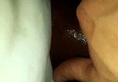 ebony wife sucks monster cock and gets pussy fucked