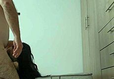 Pretty woman with an amazing set of large natural breasts.