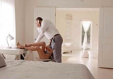 Sweetsinner Danni Rivers as a call girl in her story.