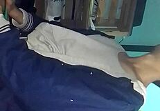 Latina milf bent over for doggystyle with emo couple