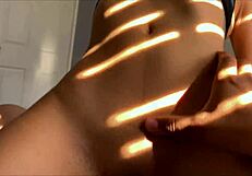 My friend took advantage of his wife’s absence to feed her Latina ass with milk