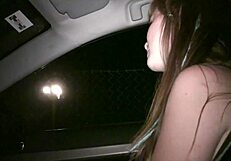Wow! Blonde Teen Alexis Crystal Joins Public Gang Bang in Car Orgy!