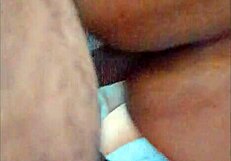 eating and cumming on big ass close up