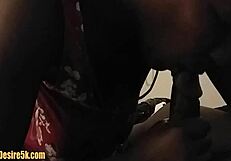 Bold Ebony Milf Sucks Dick Deep