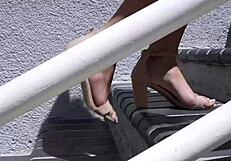 I Surprised Him With A Quick Ride Before Our Date