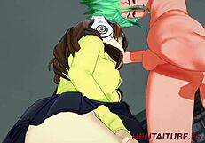 Dr. Stone hentai featuring Senku Ishigami and Yuzuriha Ogawa in an adventure.