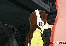 Dr. Stone hentai featuring Senku Ishigami and Yuzuriha Ogawa in an adventure.