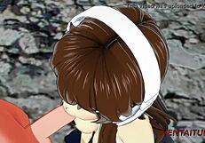 Dr. Stone hentai featuring Senku Ishigami and Yuzuriha Ogawa in an adventure.