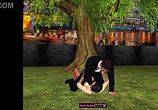 Sweet Appetizer Featuring Cartoon Characters In A Fun Scenario