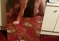 Is this doggystyle homevideo wife bent over for you?