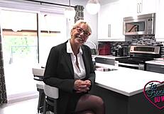 bianca, the curvy french milf in sexy lingerie