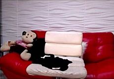 Hot Latina Teen's Intense Webcam Masturbation With Vibrator