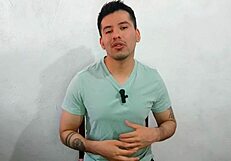 My Cousin's Boyfriend Pounds My Ass With His 21cm Thick Cock In The Abandoned Bathroom!