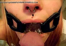 Pervypixie Gagged and Forced to Drink Piss in Raw POV Amateur Scene