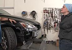 Hot redhead girls fuck outdoors!