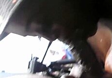 sloppy sucking scene with a big black cock