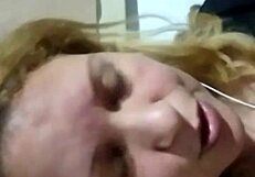 Daniela Martins in Retro BBW Blue Film Action!