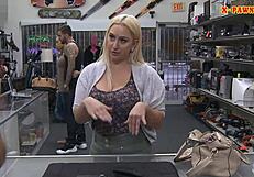 i watched this blonde with big tits and ass get nailed so good in pov