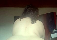 Transsexual in crossdressing fucks big ass pussy