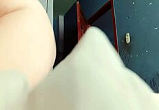 delivery guy fucks unfaithful woman addicted to cock in her home