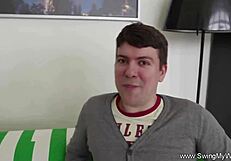 Happy Couple First Time Swingers With Anal Fucking?