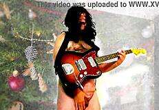 preview of jingle balls all the way with agarabas and olpr, featuring shaved pussy close-ups