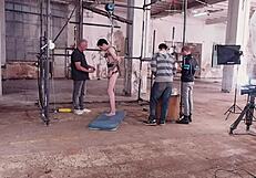 Submissive twink feels intense domination.