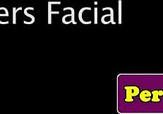 लिंगरी में बस्टी इंग्लिश बेब ने झटके देकर चूसा और चेहरे पर माल लिया