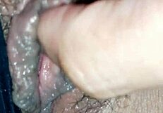 My uncle rubs my hairy pussy 😏