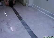 Gay military recruits go through anal training and kissing scenes.