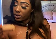 lexo butterflys passionately performs oral submission on a black ebony partner