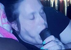 Chubby Mature Amateur Gives Monster Gumjob for Huge Cumshot