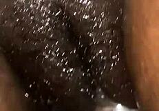 Ebony Babe with Big Clit Gets Fucked by Ex Pal