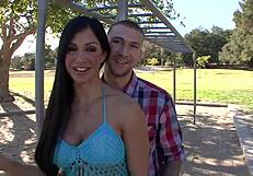 he fucks her in front of boyfriend! no issues!