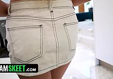 babysitter has a huge crush on her boss and she's determined to ruin his life