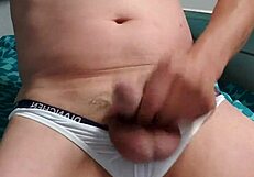 i'm watching this gay boy in his underwear