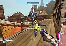 Vtuber lewdneko plays overwatch and gets spanked part 1
