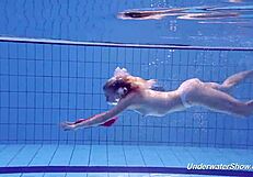 Proklova's Underwater Swim After Removing Bikini
